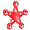 Five-pointed Star Plastic Hand Spinner Funny Stress Reliever Relaxation Gift