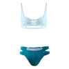 Sexy Solid Spaghetti Strap Bikini Two-piece Suits