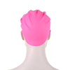 TTIO Unisex Fluorescent Swimming Cap Elastic Silicone Hat