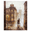 Street Scene Digital Oil Hand Painting Wall Home Decor