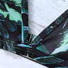Spaghetti Strap Printed Padded Bikini