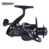 FISHDROPS Hollow-out Spinning Reel Fishing Tackle Lure with Exchangeable Handle