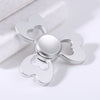 Alloy Fidget EDC Toy Clover Shaped Finger Gyro