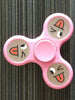 Smiling Face Stress Relief Toy Triangle Fidget Spinner