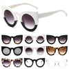 Womens Cat Eye Sunglasses Retro Vintage Shades Oversized Glasses