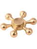 Stress Relief Toy Metal Rudder Fidget Spinner