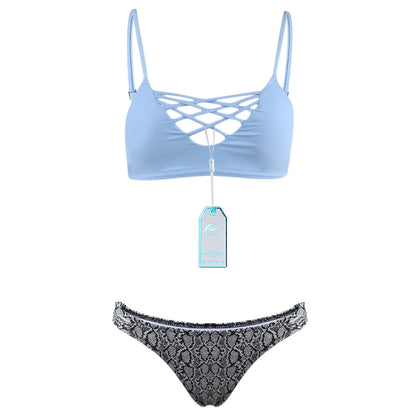 YOU DI AN Women Sexy Spaghetti Strap Bikini Two-piece Suits