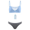 YOU DI AN Women Sexy Spaghetti Strap Bikini Two-piece Suits