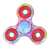 Watercolour Trilateral Pattern ABS Hand Spinner Finger Toy