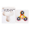 Watercolour Trilateral Pattern ABS Hand Spinner Finger Toy