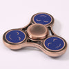 Triangle Smiling Face Metal Fidget Spinner Gyro