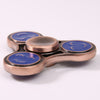 Triangle Smiling Face Metal Fidget Spinner Gyro
