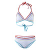 Sexy Halter Neck Bikini Two-piece Suits