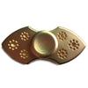 Flower Finger Gyro Novelty Stress Relief Toy Metal Fidget Spinner