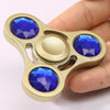 Fake Crystal Embellished Stress Relief Gyro Fidget Spinner