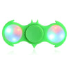 Fiddle Toy Colorful Flashing LED Lights Bat Fidget Spinner