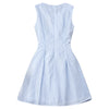 Striped Sleeveless Bowknot Dress