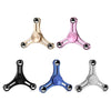 Triangle Aluminum Alloy ADHD Fidget Spinner with Three Beads Stress Reliever Adult Fidgeting Toy