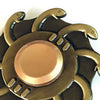 Snake Wheel Stress Relief Toy Finger Gyro Alloy Fidget Spinner