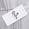 Casual Round Collar Backless Drawstring Mini Dress for Women