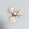 Cool Skull Focus Toy Metal Hand Fidget Spinner