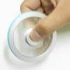 Wheel Fidget Metal Spinner with Decorative Elastic Bands