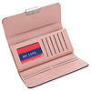 Baellerry Foldable Long Clutch Wallet Card Holder for Women