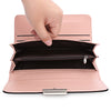 Baellerry Foldable Long Clutch Wallet Card Holder for Women