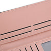 Baellerry Foldable Long Clutch Wallet Card Holder for Women