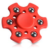 Focus Toy Snowflake Shape Ball Bearing Fidget Finger Spinner