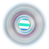 Focus Toy Triangle Striped Finger Gyro Fidget Spinner