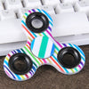 Focus Toy Triangle Striped Finger Gyro Fidget Spinner