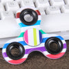 Focus Toy Triangle Striped Finger Gyro Fidget Spinner