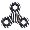 Focus Toy Triangle Striped Finger Gyro Fidget Spinner