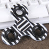 Focus Toy Triangle Striped Finger Gyro Fidget Spinner