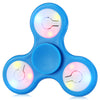 Multi-color Push Button LED Tri-wing ABS Fidget Spinner with Three Flashing Modes Funny Stress Reliever Adult Fidgeting Toy