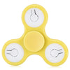 Multi-color Push Button LED Tri-wing ABS Fidget Spinner with Three Flashing Modes Funny Stress Reliever Adult Fidgeting Toy