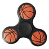 Stress Relief Toy Basketball Pattern Triangle Fidget Finger Spinner