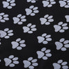 Footprint Pattern Waterproof Pet Rear Back Seat Cover Cars Mat