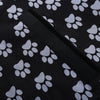Footprint Pattern Waterproof Pet Rear Back Seat Cover Cars Mat