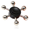 Fiddle Toy Six-Bar Rudder Finger Gyro Fidget Spinner