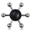 Fiddle Toy Six-Bar Rudder Finger Gyro Fidget Spinner