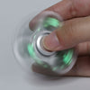 Zinc Alloy Fidget Toy Finger Spinner with Faux Crystal