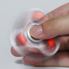 Zinc Alloy Fidget Toy Finger Spinner with Faux Crystal