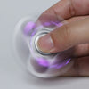 Zinc Alloy Fidget Toy Finger Spinner with Faux Crystal