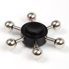 Fiddle Toy Six-Bar Rudder Finger Gyro Fidget Spinner