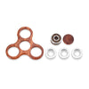 DIY Rosewood Trilateral Pattern Hand Spinner Finger Toy