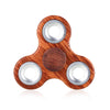 DIY Rosewood Trilateral Pattern Hand Spinner Finger Toy