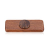 DIY Square Walnut Hand Spinner Steel Bearings Finger Toy