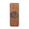 Square Walnut Hand Spinner Steel Bearings Finger Toy